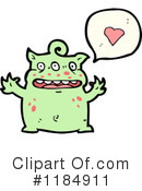Monster Clipart #1184911 by lineartestpilot
