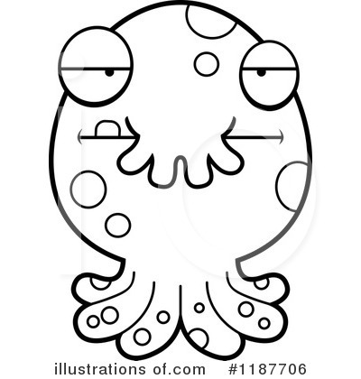 Royalty-Free (RF) Monster Clipart Illustration by Cory Thoman - Stock Sample #1187706