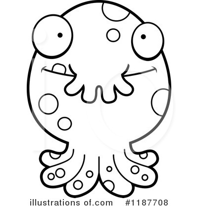 Royalty-Free (RF) Monster Clipart Illustration by Cory Thoman - Stock Sample #1187708