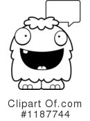 Monster Clipart #1187744 by Cory Thoman