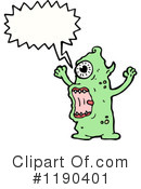 Monster Clipart #1190401 by lineartestpilot