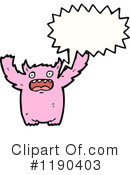 Monster Clipart #1190403 by lineartestpilot