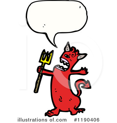 Royalty-Free (RF) Monster Clipart Illustration by lineartestpilot - Stock Sample #1190406