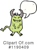 Monster Clipart #1190409 by lineartestpilot