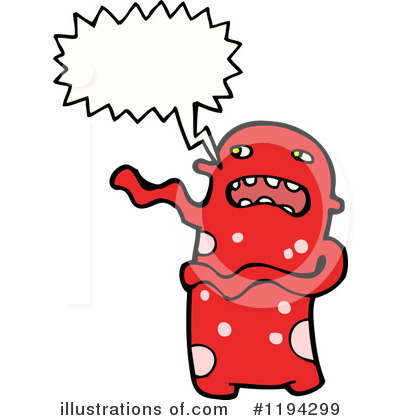Royalty-Free (RF) Monster Clipart Illustration by lineartestpilot - Stock Sample #1194299