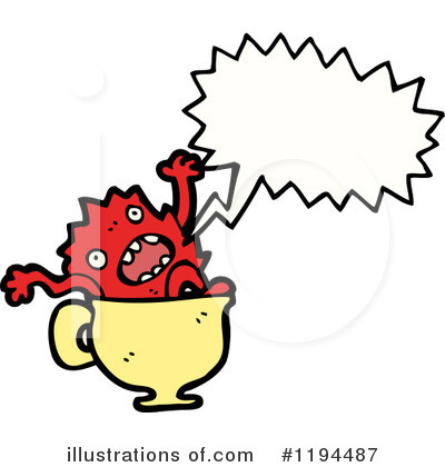 Royalty-Free (RF) Monster Clipart Illustration by lineartestpilot - Stock Sample #1194487