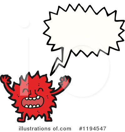 Royalty-Free (RF) Monster Clipart Illustration by lineartestpilot - Stock Sample #1194547