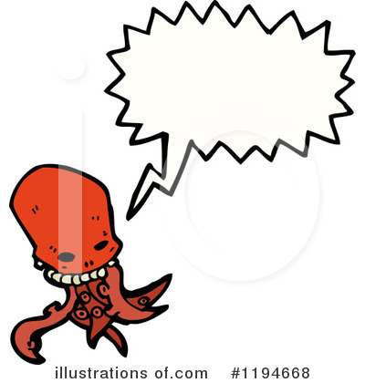 Royalty-Free (RF) Monster Clipart Illustration by lineartestpilot - Stock Sample #1194668