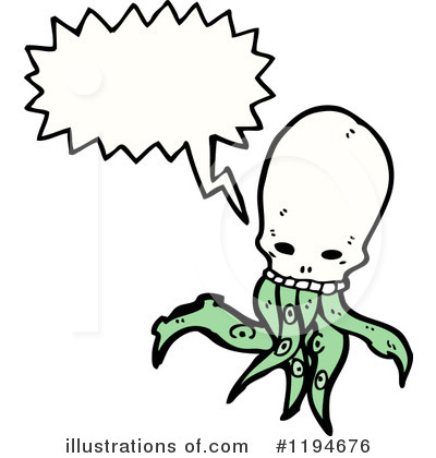 Royalty-Free (RF) Monster Clipart Illustration by lineartestpilot - Stock Sample #1194676