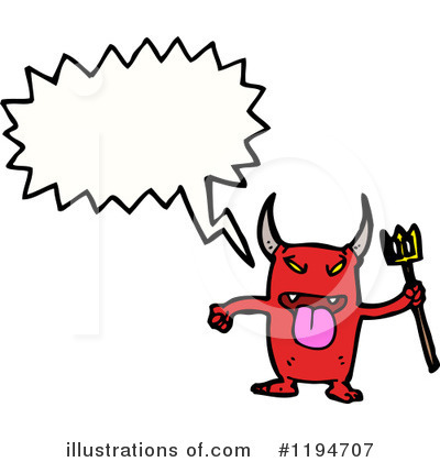 Royalty-Free (RF) Monster Clipart Illustration by lineartestpilot - Stock Sample #1194707