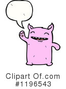 Monster Clipart #1196543 by lineartestpilot