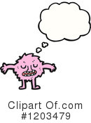 Monster Clipart #1203479 by lineartestpilot