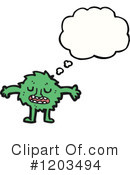 Monster Clipart #1203494 by lineartestpilot