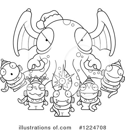 Royalty-Free (RF) Monster Clipart Illustration by Cory Thoman - Stock Sample #1224708