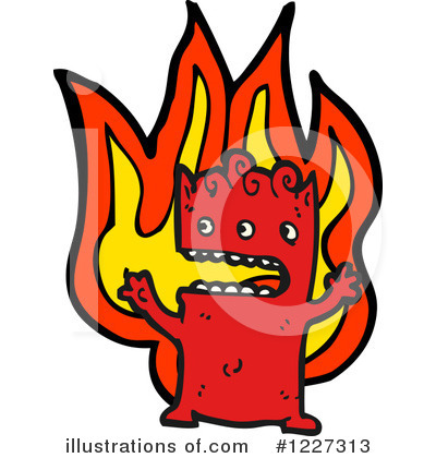 Royalty-Free (RF) Monster Clipart Illustration by lineartestpilot - Stock Sample #1227313