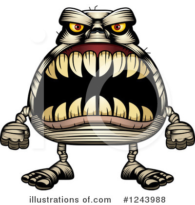 Monster Clipart #1243988 by Cory Thoman