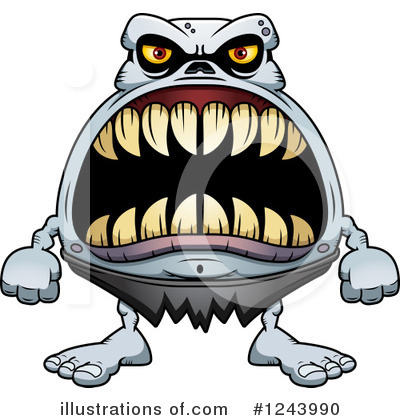 Monster Clipart #1243990 by Cory Thoman