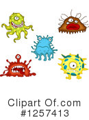 Monster Clipart #1257413 by Vector Tradition SM