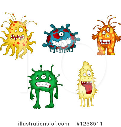 Royalty-Free (RF) Monster Clipart Illustration by Vector Tradition SM - Stock Sample #1258511