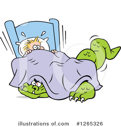 Royalty-Free (RF) Monster Clipart Illustration by Johnny Sajem - Stock Sample #1265326