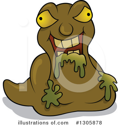 Royalty-Free (RF) Monster Clipart Illustration by dero - Stock Sample #1305878