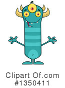 Monster Clipart #1350411 by Hit Toon