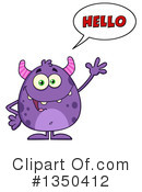 Monster Clipart #1350412 by Hit Toon