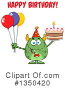 Monster Clipart #1350420 by Hit Toon