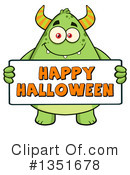 Monster Clipart #1351678 by Hit Toon