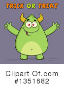 Monster Clipart #1351682 by Hit Toon