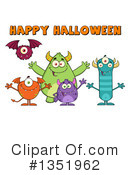 Monster Clipart #1351962 by Hit Toon