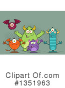 Monster Clipart #1351963 by Hit Toon