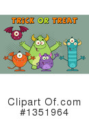 Monster Clipart #1351964 by Hit Toon