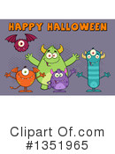 Monster Clipart #1351965 by Hit Toon
