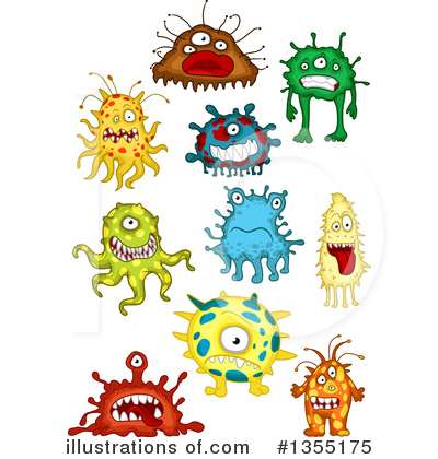 Royalty-Free (RF) Monster Clipart Illustration by Vector Tradition SM - Stock Sample #1355175