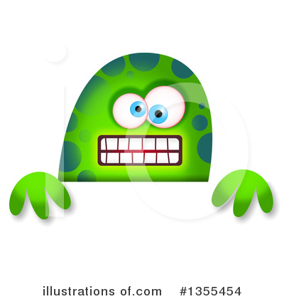 Royalty-Free (RF) Monster Clipart Illustration by Prawny - Stock Sample #1355454