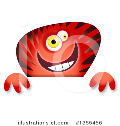 Royalty-Free (RF) Monster Clipart Illustration by Prawny - Stock Sample #1355456