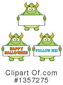 Monster Clipart #1357275 by Hit Toon