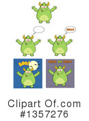 Monster Clipart #1357276 by Hit Toon