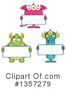 Monster Clipart #1357279 by Hit Toon