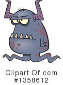 Monster Clipart #1358612 by toonaday