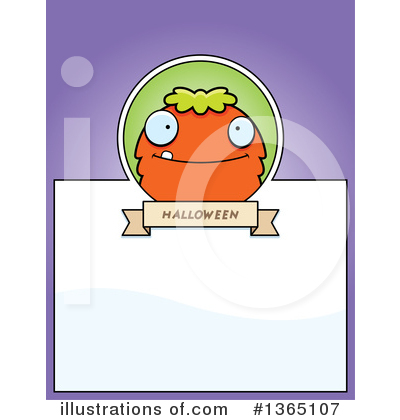 Royalty-Free (RF) Monster Clipart Illustration by Cory Thoman - Stock Sample #1365107