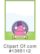 Monster Clipart #1365112 by Cory Thoman