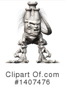 Monster Clipart #1407476 by Leo Blanchette