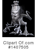 Monster Clipart #1407505 by Leo Blanchette