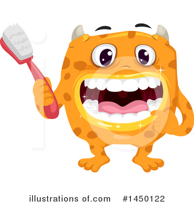 Royalty-Free (RF) Monster Clipart Illustration by BNP Design Studio - Stock Sample #1450122