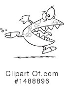 Monster Clipart #1488896 by toonaday