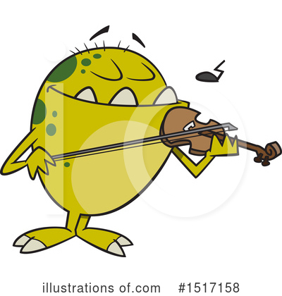 Violin Clipart #1517158 by toonaday