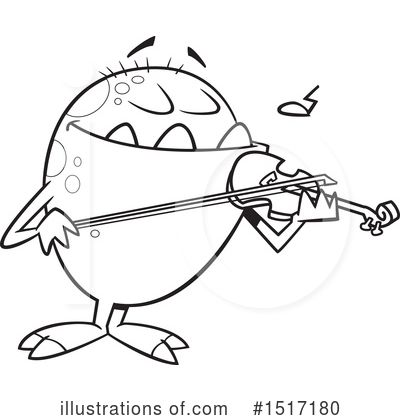 Violin Clipart #1517180 by toonaday