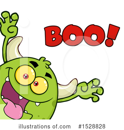 Royalty-Free (RF) Monster Clipart Illustration by Hit Toon - Stock Sample #1528828